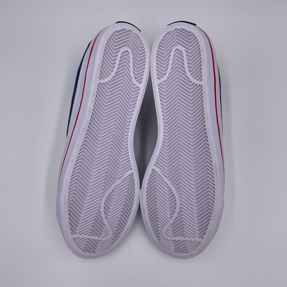 Nike Court Legacy White / Blue Womens Shoes - Picture 6 of 8